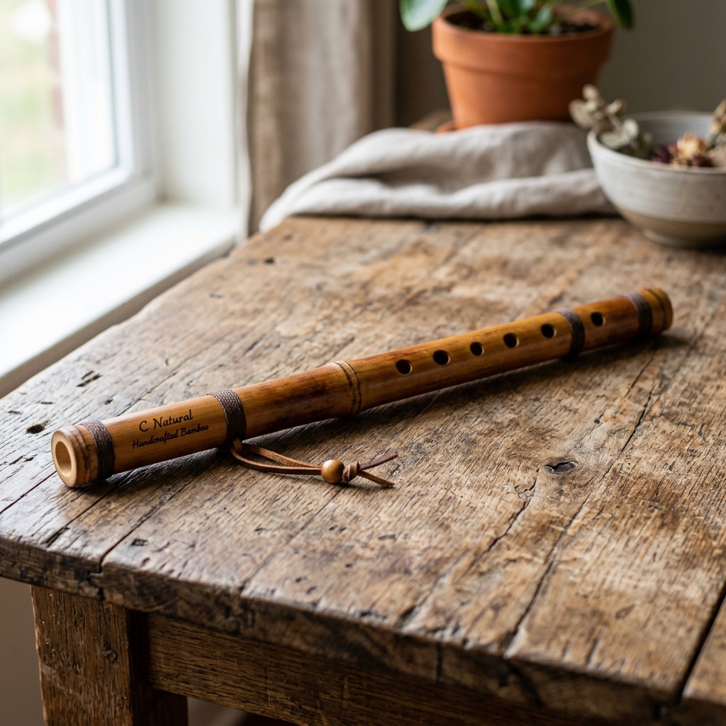 Premium C Natural Base Bansuri from Banaras